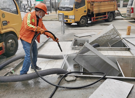 临渭隔油池清理